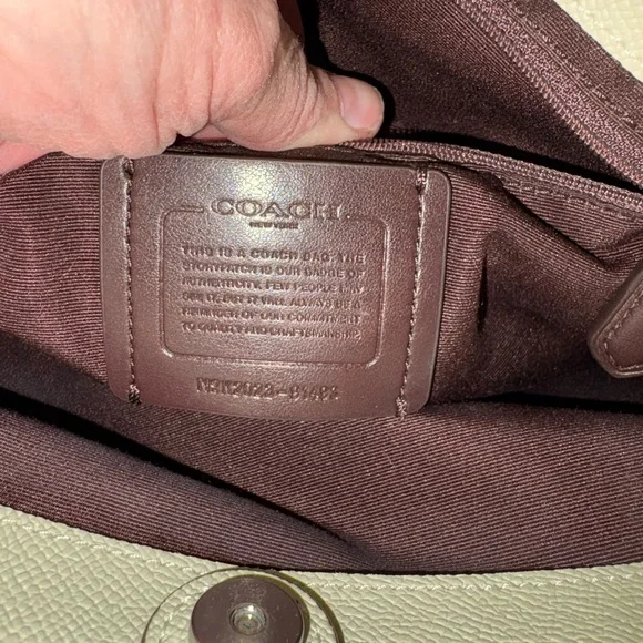 Coach Lillie Leather Satchel NWOT - Picture 10 of 11